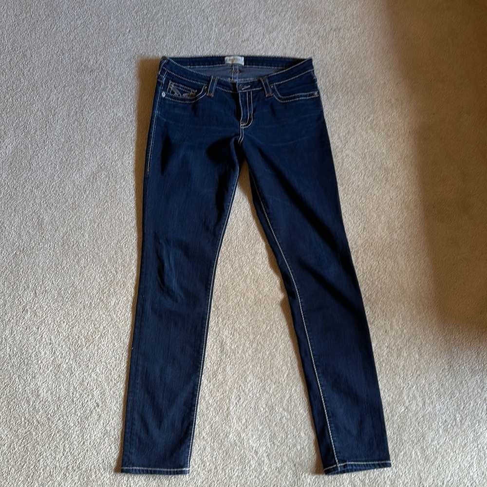 Big Star Maddie Skinny dark wash jeans. 30L. No holes, tears or rips.